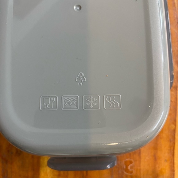 JBGOYON Bento Lunch box set Black Gray New W/O Tags - Picture 9 of 11